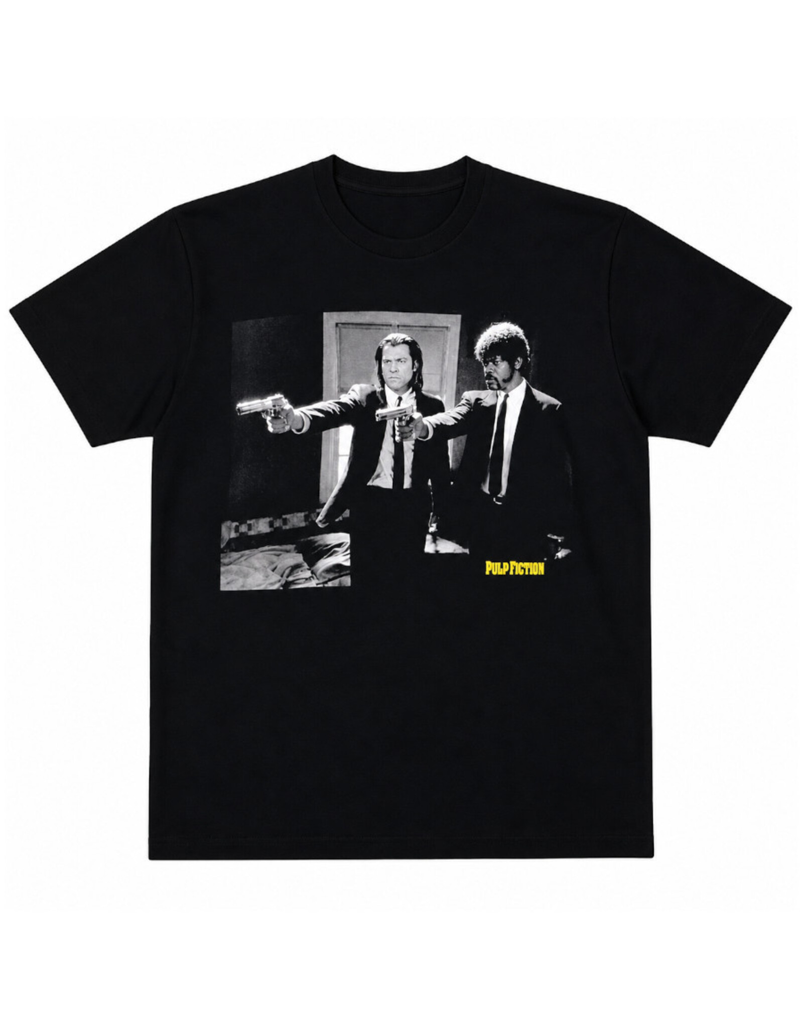 Star 500 Concert Series On Hollywood Tee Pulp Fiction Two Guns S/S (Black)