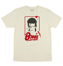 Star 500 Concert Series On Hollywood Tee David Bowie Aladdin Frame S/S (Cream)