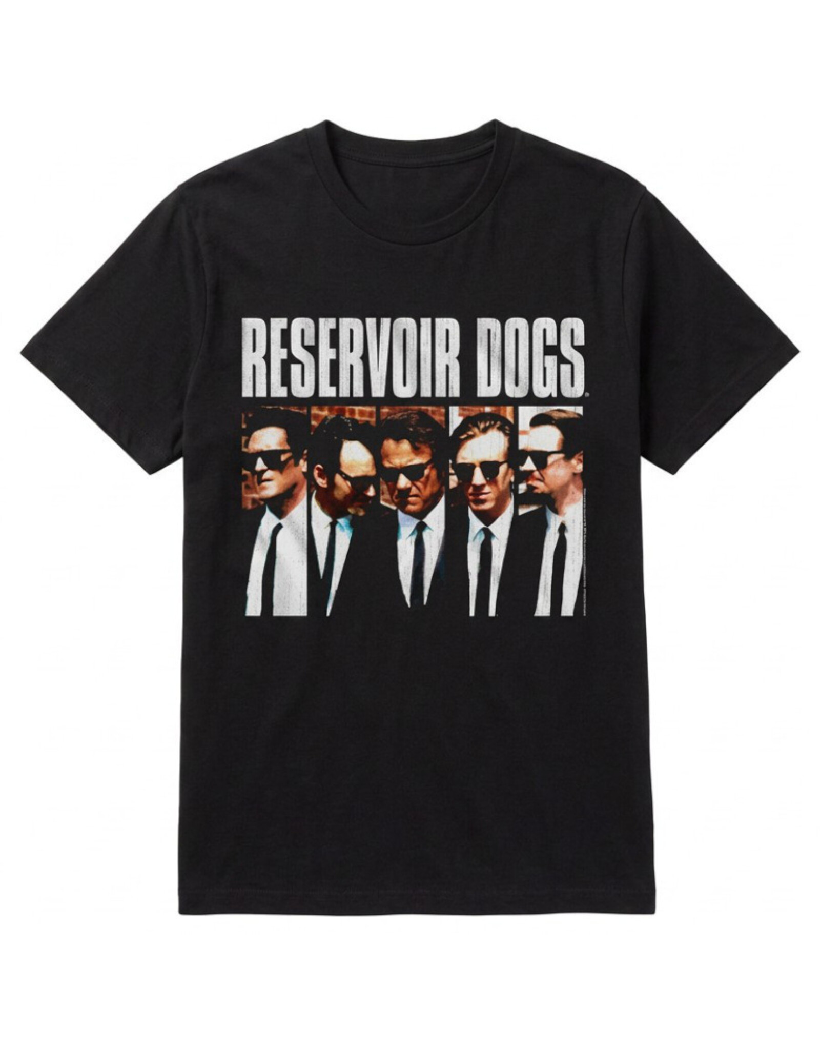Star 500 Concert Series On Hollywood Tee Reservoir Dogs Character Rectangles S/S (Black)