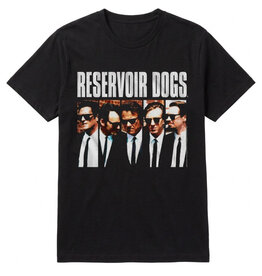 Star 500 Concert Series On Hollywood Tee Reservoir Dogs Character Rectangles S/S (Black)