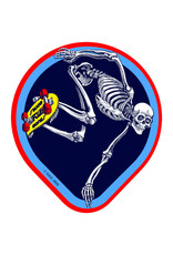 Powell Peralta Powell Peralta Sticker OG Skateboarding Skeleton (4.5 in)