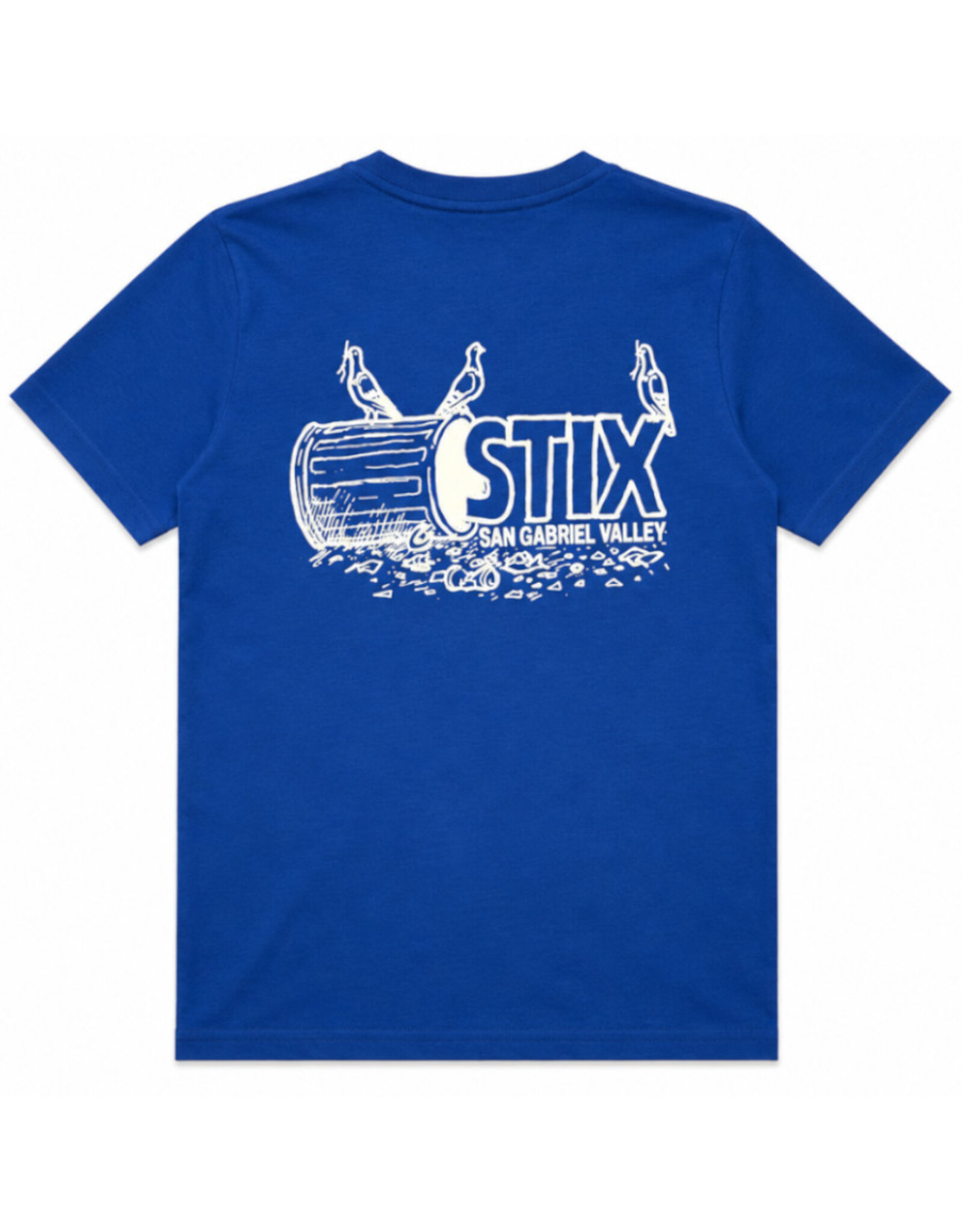 Stix SGV Stix SGV Tee Kids Francis Pigeons S/S (B. Royal)