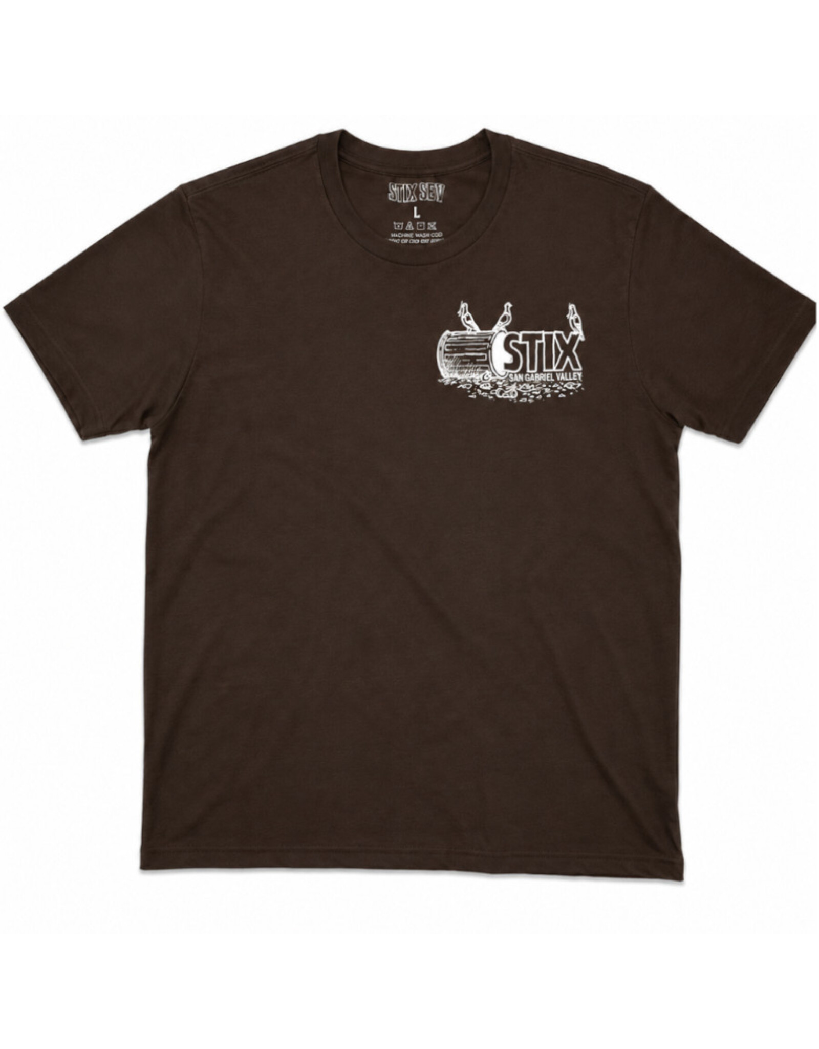 Stix SGV Stix SGV Tee Adult Francis Pigeons S/S (D. Chocolate)