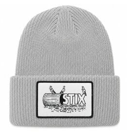 Stix SGV Stix SGV Beanie Francis Pigeons Patch Cuff (Heather Grey)