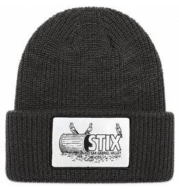 Stix SGV Stix SGV Beanie Francis Pigeons Patch Cuff (Dark Grey)