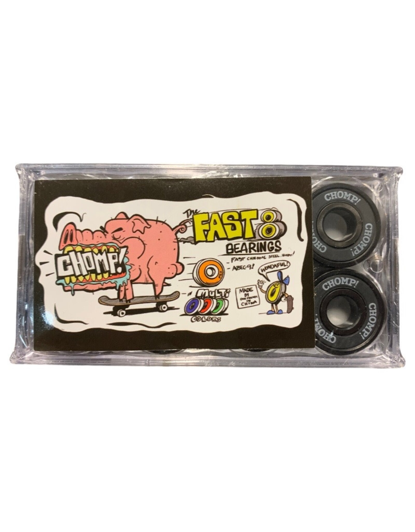 Chomp Chomp Bearings Fast 8 (Black)
