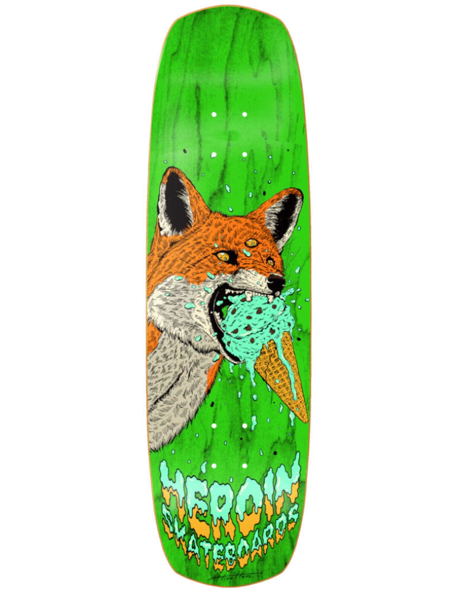 Heroin Heroin Deck Hayate Kamimura Fox Shovel (8.75)