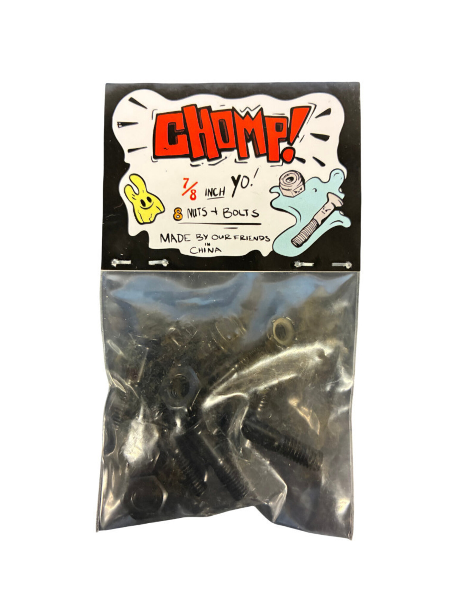 Chomp Chomp Hardware Black (Allen-7/8 inch)