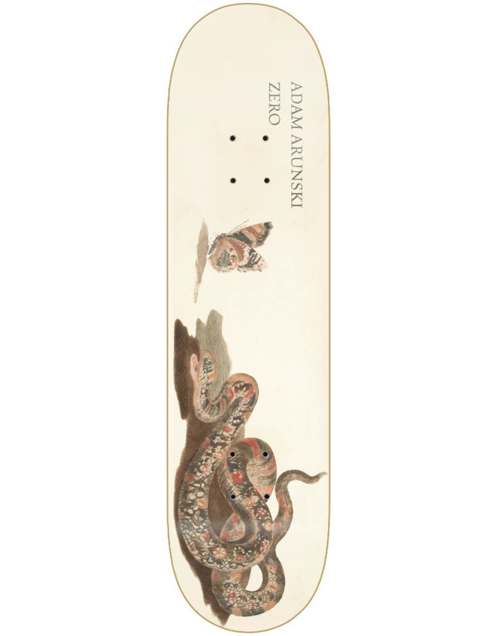 Zero Skateboards Zero Deck Adam Arunski Reptiles (8.5)
