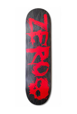 Zero Skateboards Zero Deck Team Blood Text Abe Curb Shape (8.75)