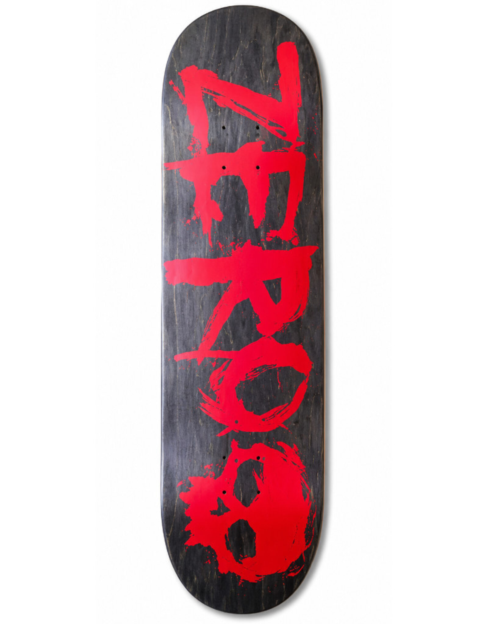 Zero Skateboards Zero Deck Team Blood Text Abe Curb Shape (8.75)