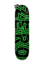 Zero Skateboards Zero Deck Team Shattered Bold Abe Curb Shape (8.75)