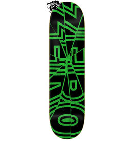 Zero Skateboards Zero Deck Team Shattered Bold Abe Curb Shape (8.75)