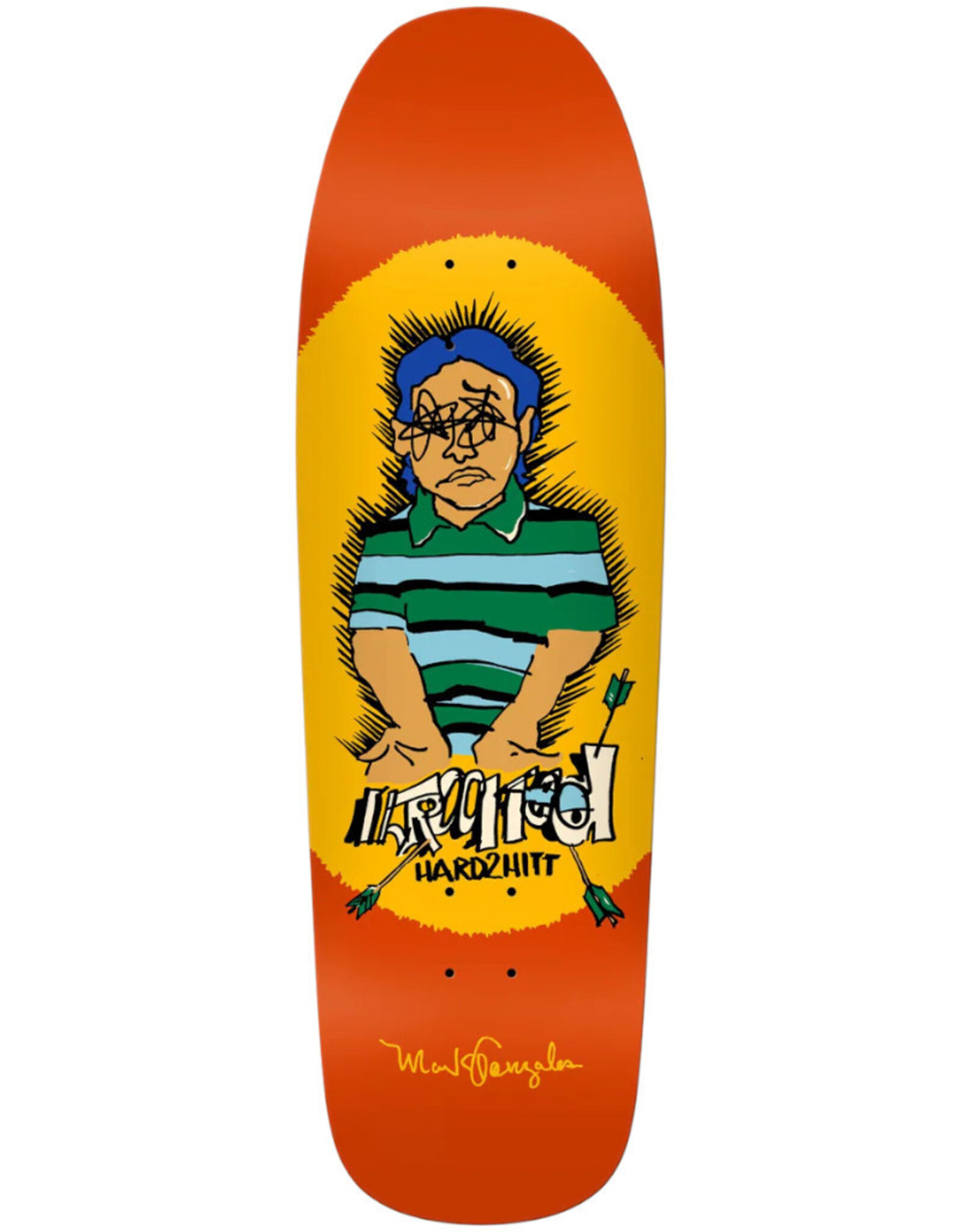 Krooked Krooked Deck Gonz Hard 2 Hitt (9.81)
