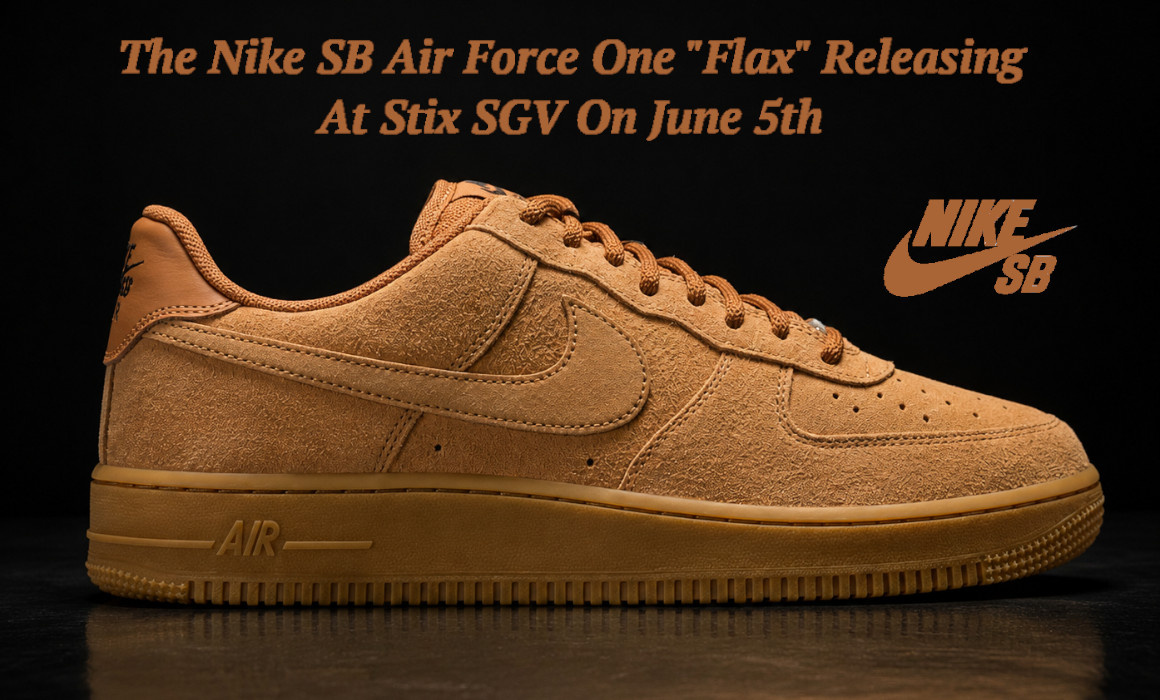 Nike SB Air Force 1 Flax
