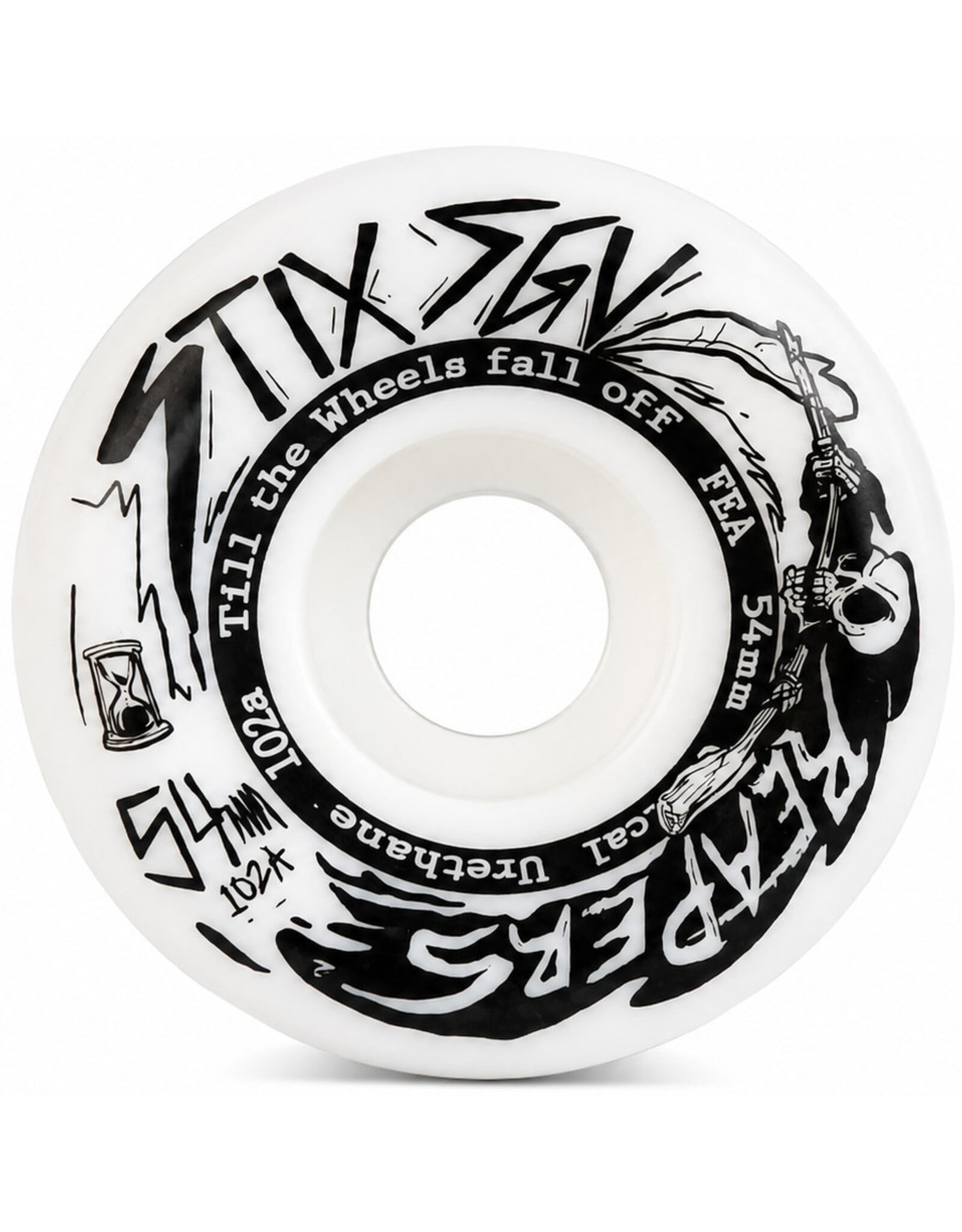 Stix SGV Stix SGV Wheels New Reaper Conical White (54mm/102a)