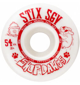 Stix SGV Stix SGV Wheels Shop Dawgs Conical White (54mm/80a)