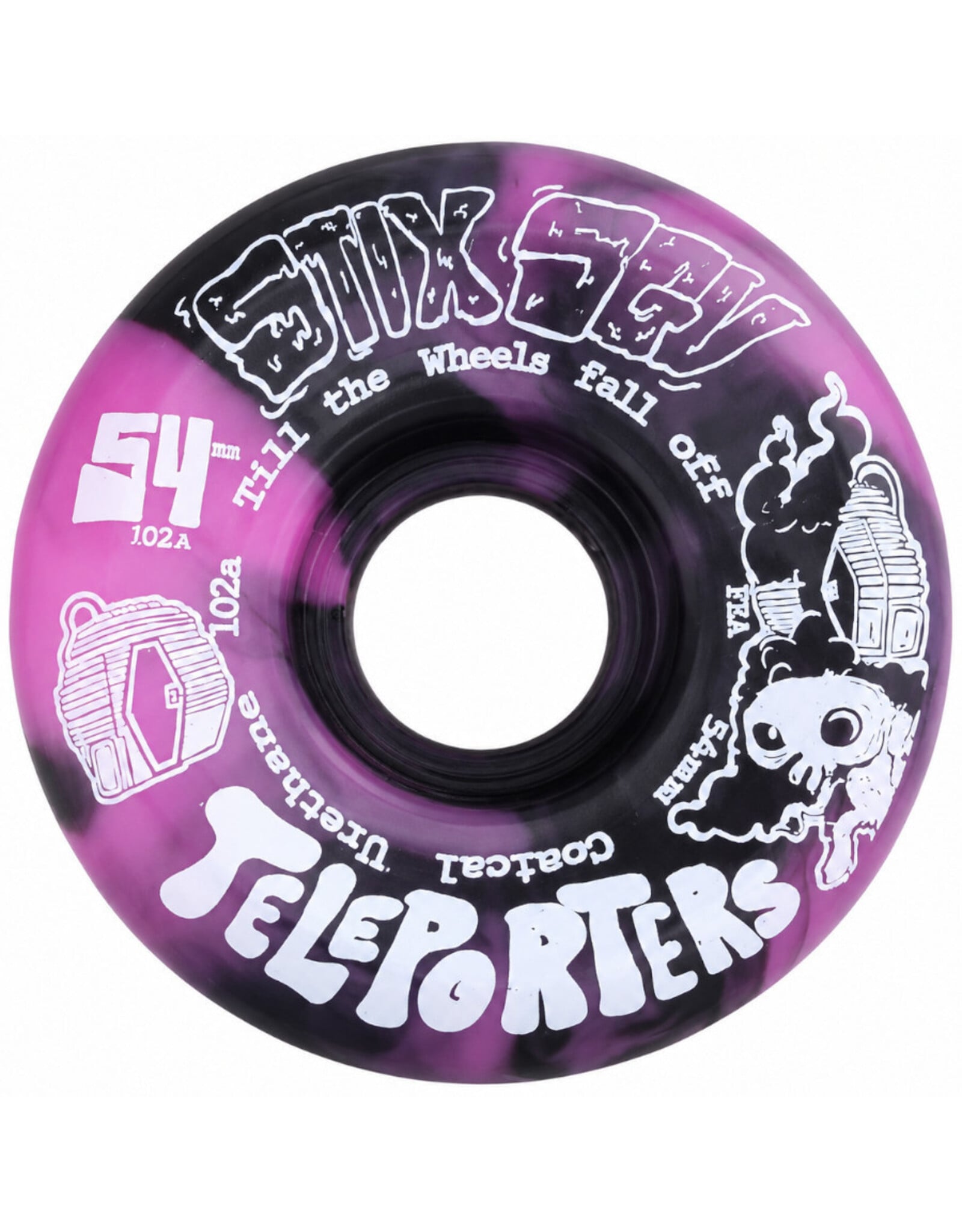 Stix SGV Stix SGV Wheels Teleporters Conical Purple Swirl (54mm/102a)