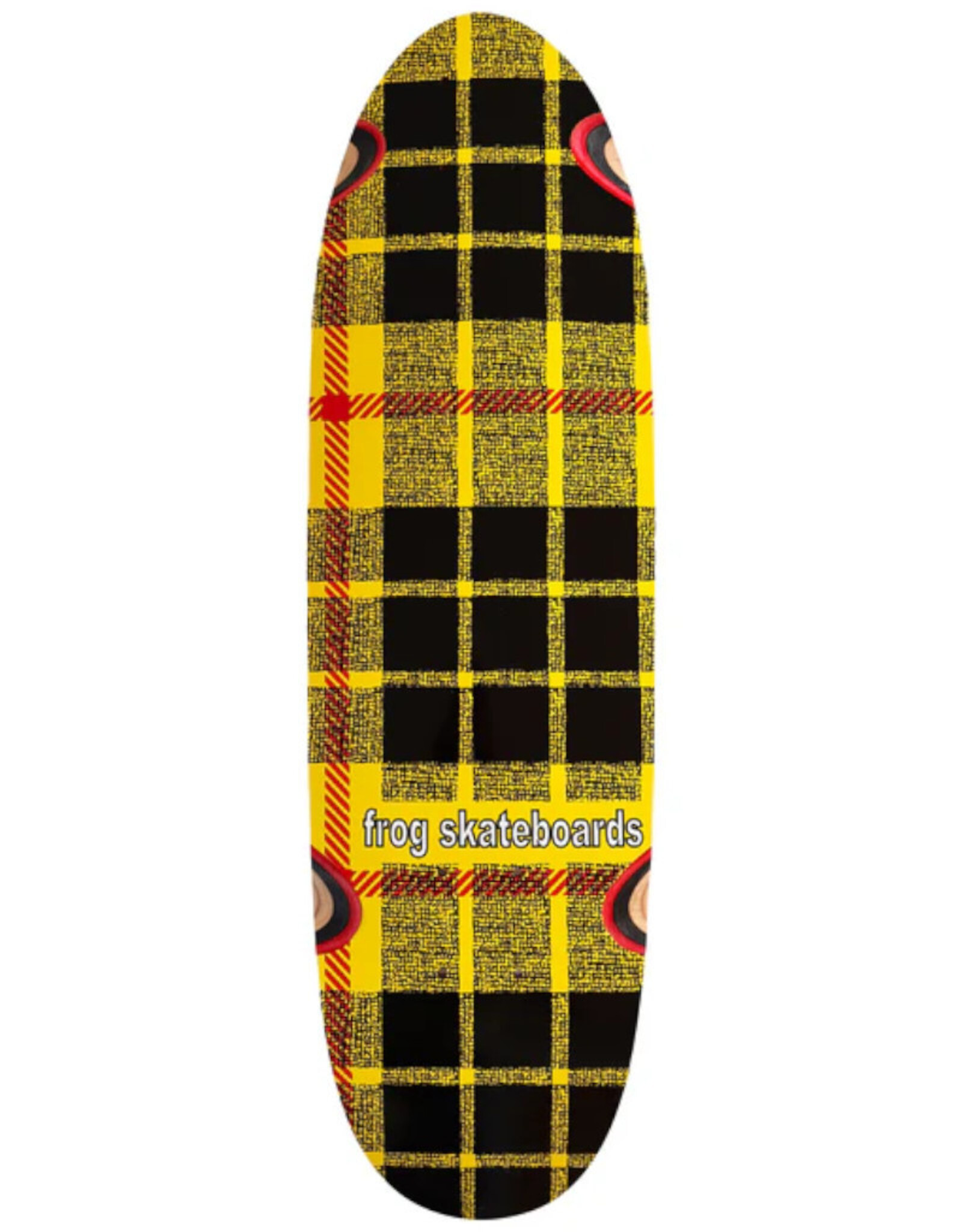 Frog Frog Deck Team Plaid Micro Piper (7.75)