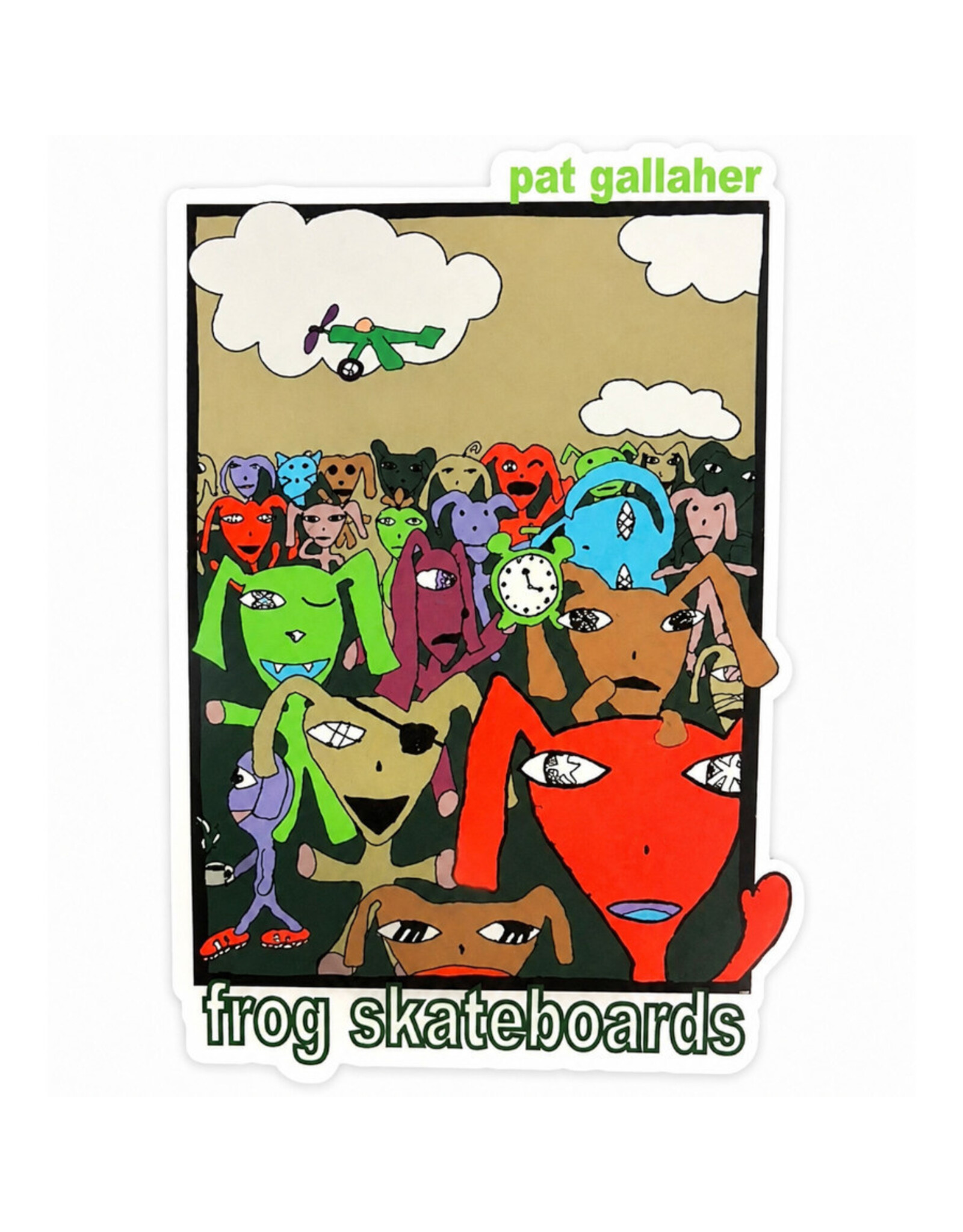 Frog Frog Sticker Party Monster