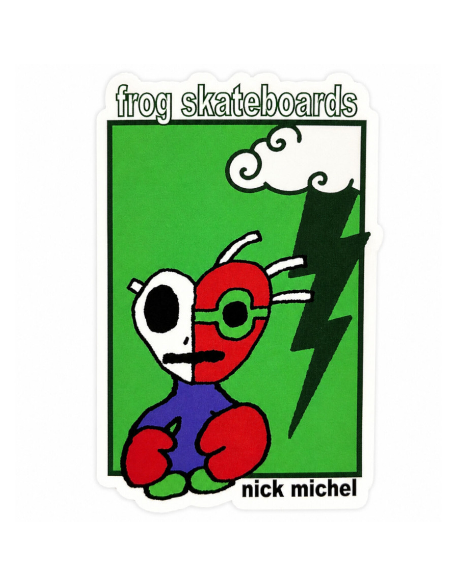 Frog Frog Sticker Skele-Frog