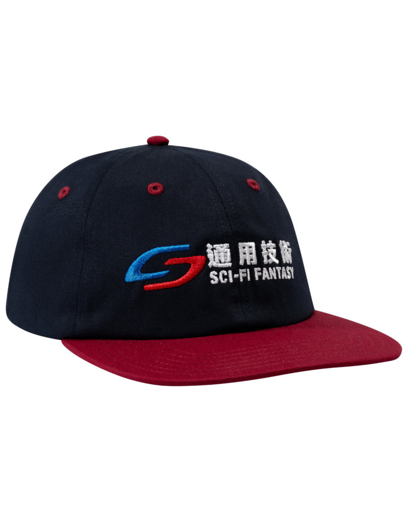 Sci-Fi Fantasy Sci-Fi Fantasy Hat Transit 5 Panel Unstructured Snapback (Navy/Deep Red)
