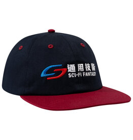 Sci-Fi Fantasy Sci-Fi Fantasy Hat Transit 5 Panel Unstructured Snapback (Navy/Deep Red)