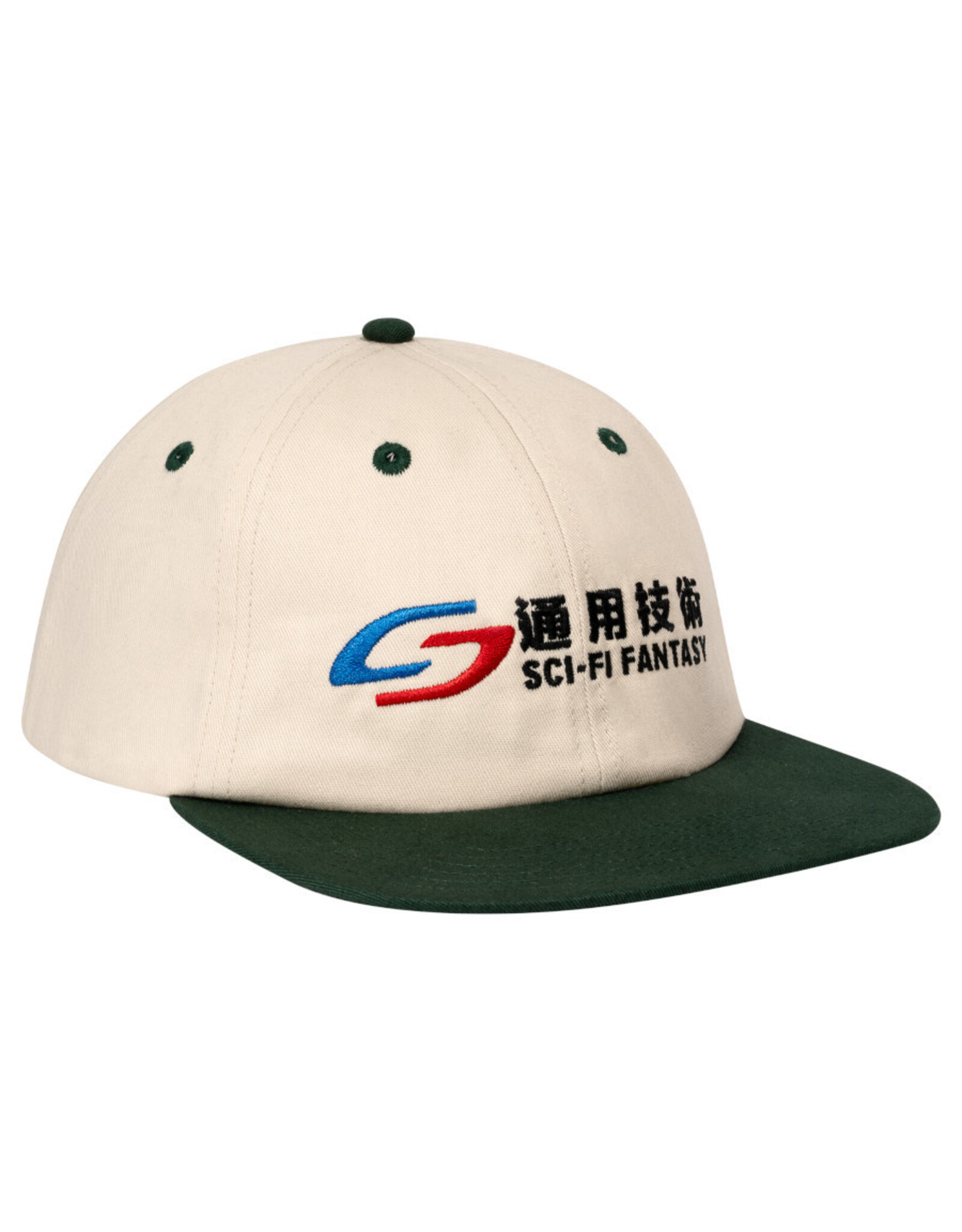 Sci-Fi Fantasy Sci-Fi Fantasy Hat Transit 5 Panel Unstructured Snapback (Tan/Forest)