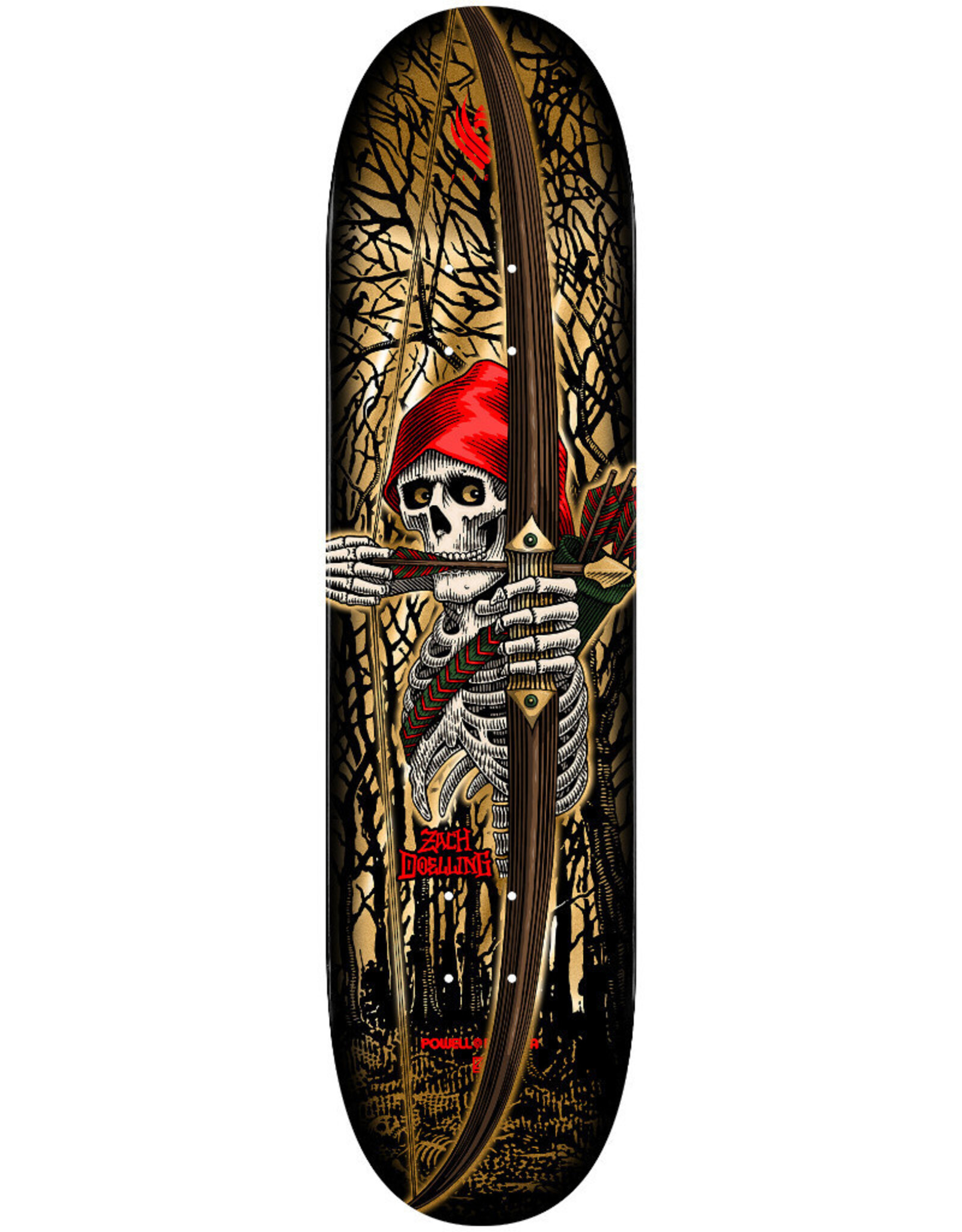Powell Peralta Powell Peralta Deck Pro Flight Zach Doelling Archer (8.3)