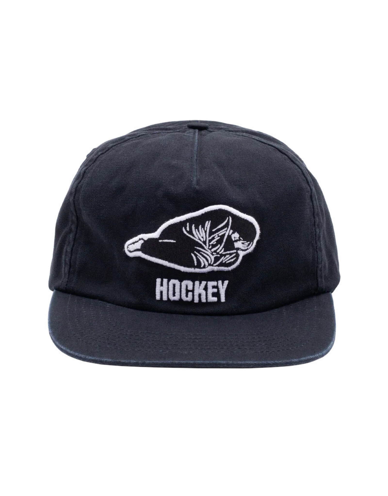 Hockey Hockey Hat Broken Snapback (Black)