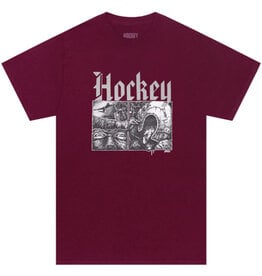 Hockey Hockey Tee Middle Earth S/S (Burgundy)