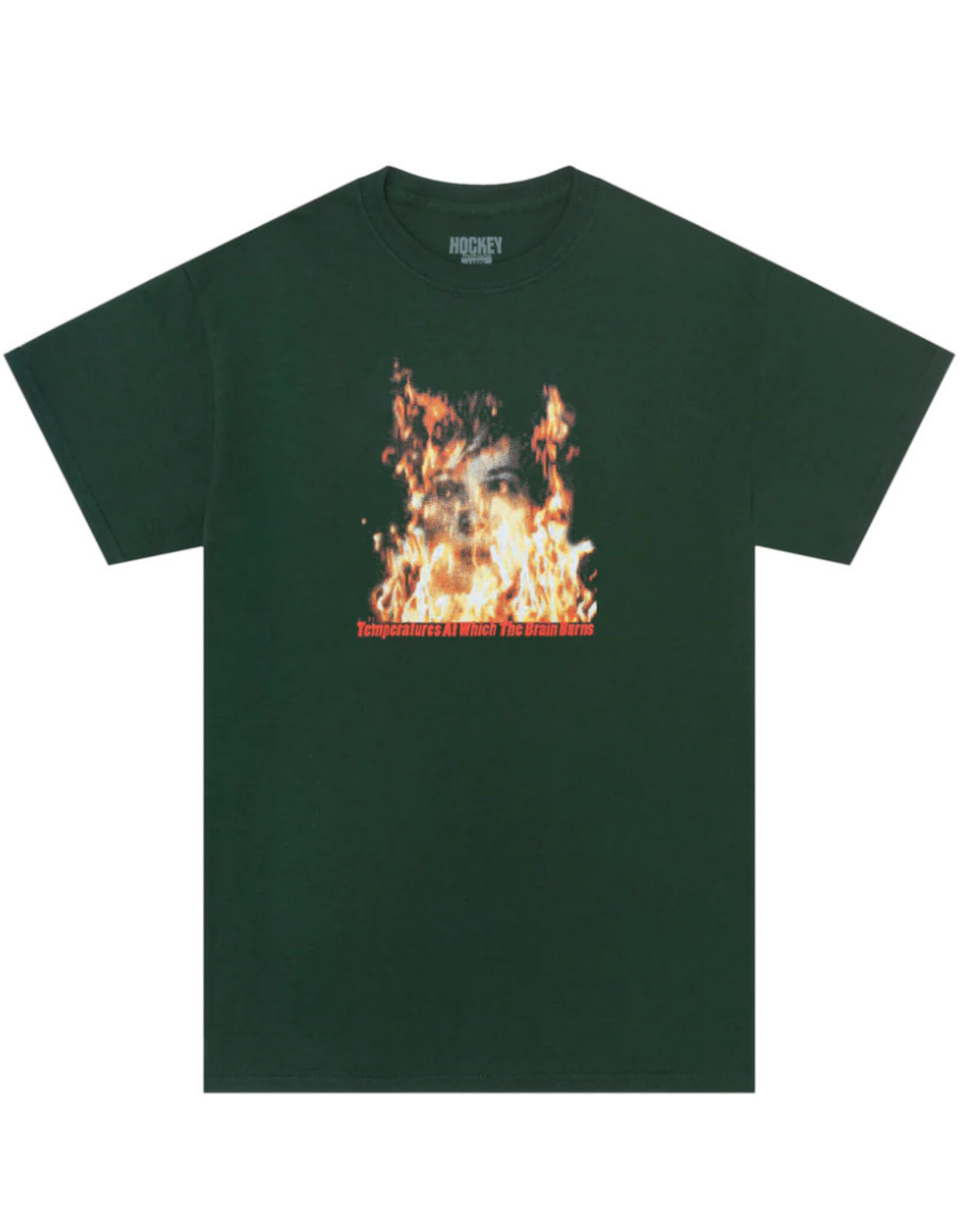 Hockey Hockey Tee Temperatures S/S (Dark Green)
