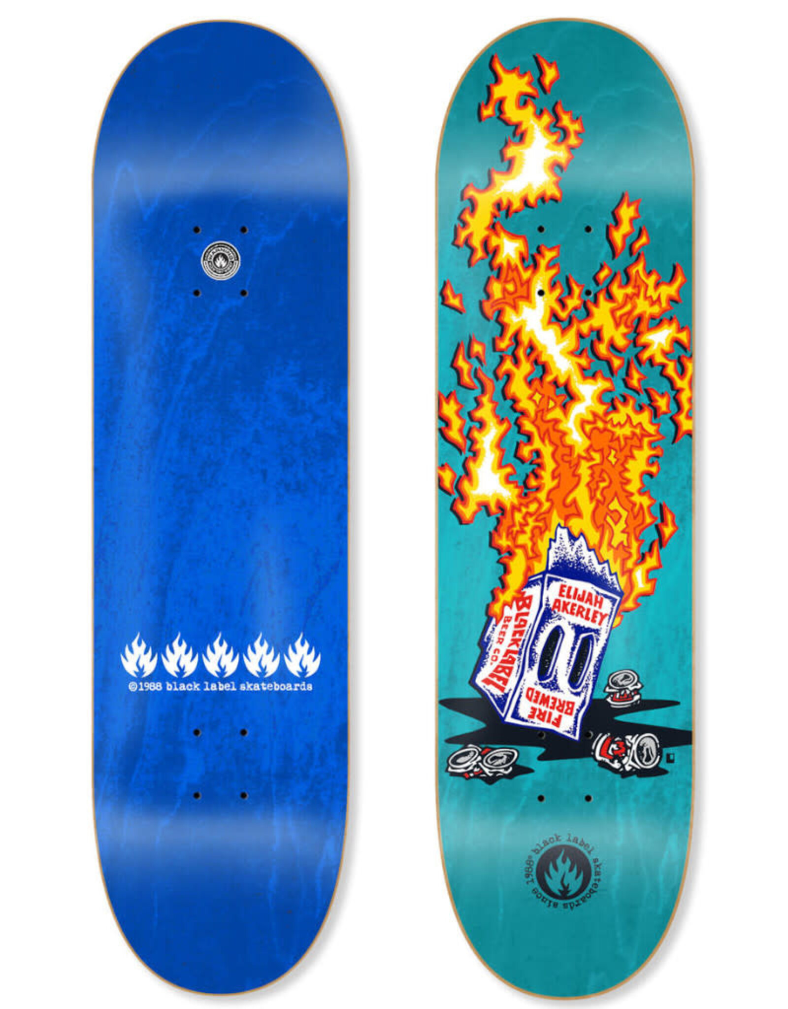 Black Label Black Label Deck Elijah Akerley Fire Brewed (8.5)