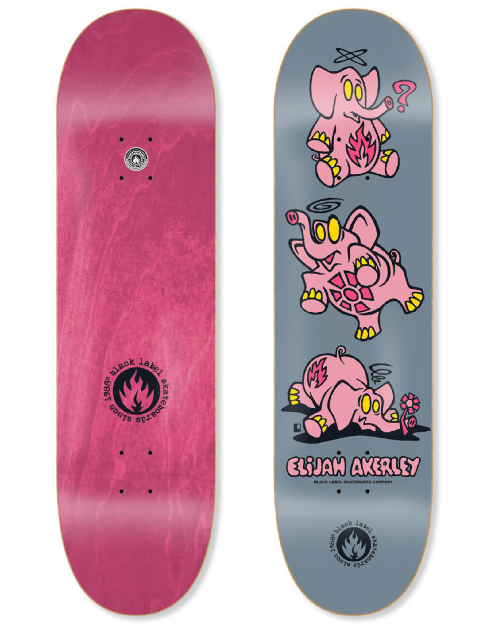 Black Label Black Label Deck Elijah Akerley Pink Elephants (8.5)