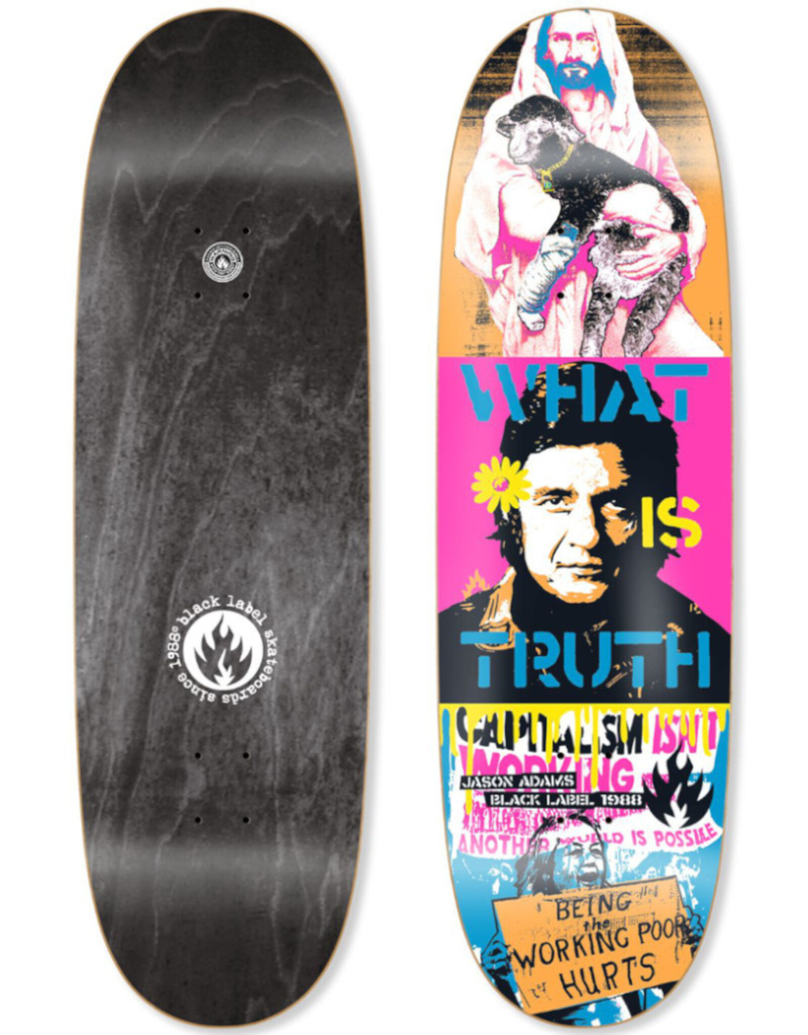 Black Label Black Label Deck Jason Adams Truth Custom Egg Shape (9.5)