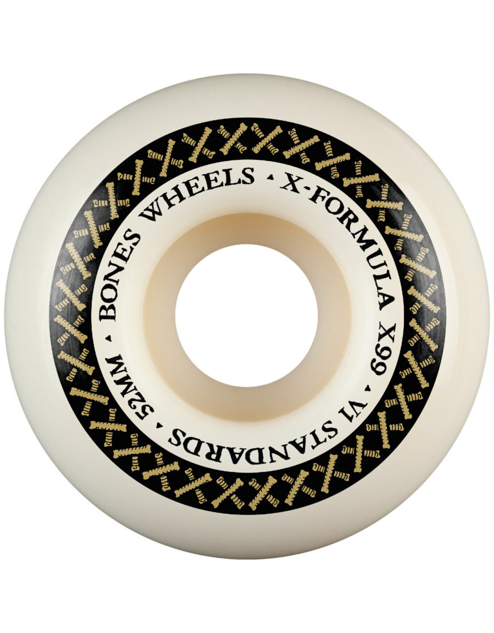 Bones Bones Wheels X99 V1 Team Standard White (52mm/99a)