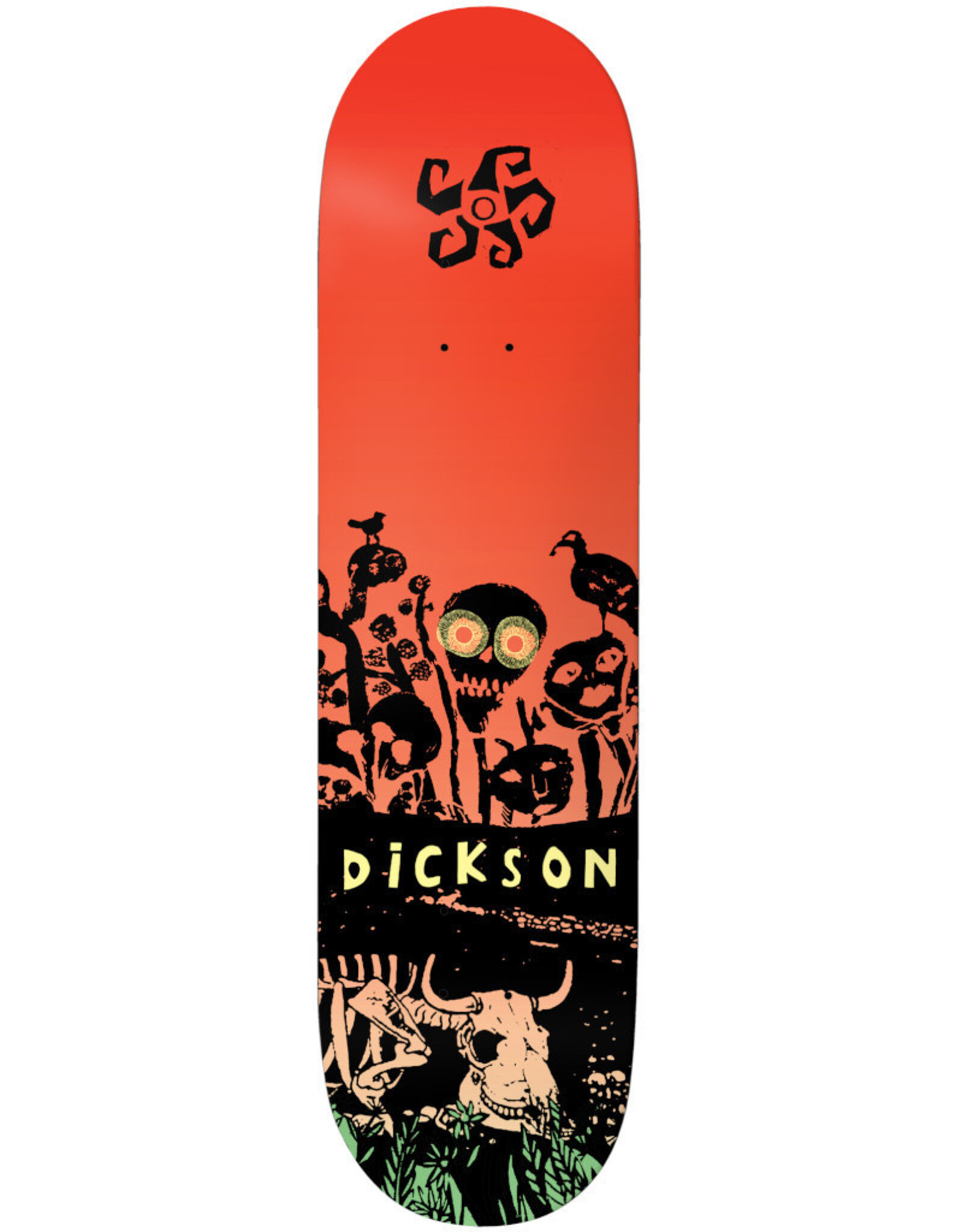 Deathwish Deathwish Deck Jon Dickson Flowers (8.25)