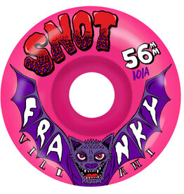 Snot Snot Wheels Franky Villani Bat Classic Neon Pink (56mm/101a)