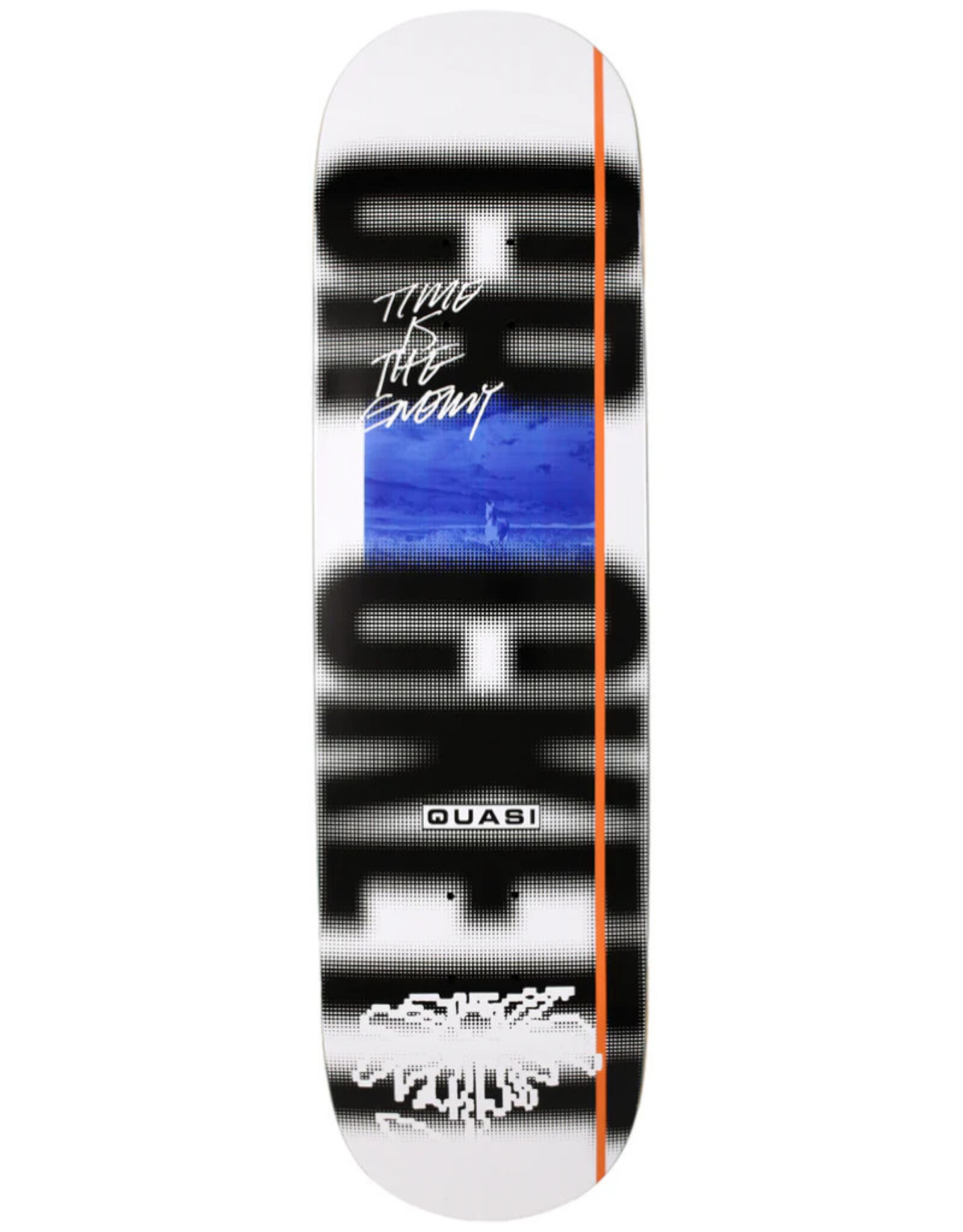 Quasi Skateboards Quasi Deck Gilbert Crockett Time (8.5)
