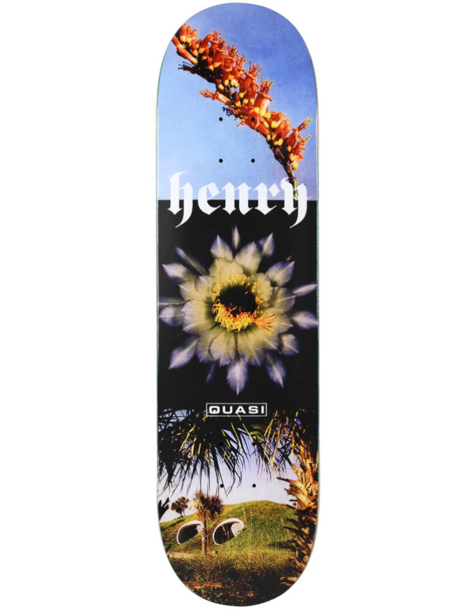 Quasi Skateboards Quasi Deck Justin Henry Game Engel (8.375)