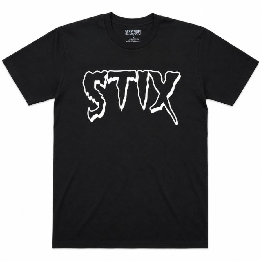 Stix SGV Tee Adult Bad People S/S (Black/White) - Stix SGV