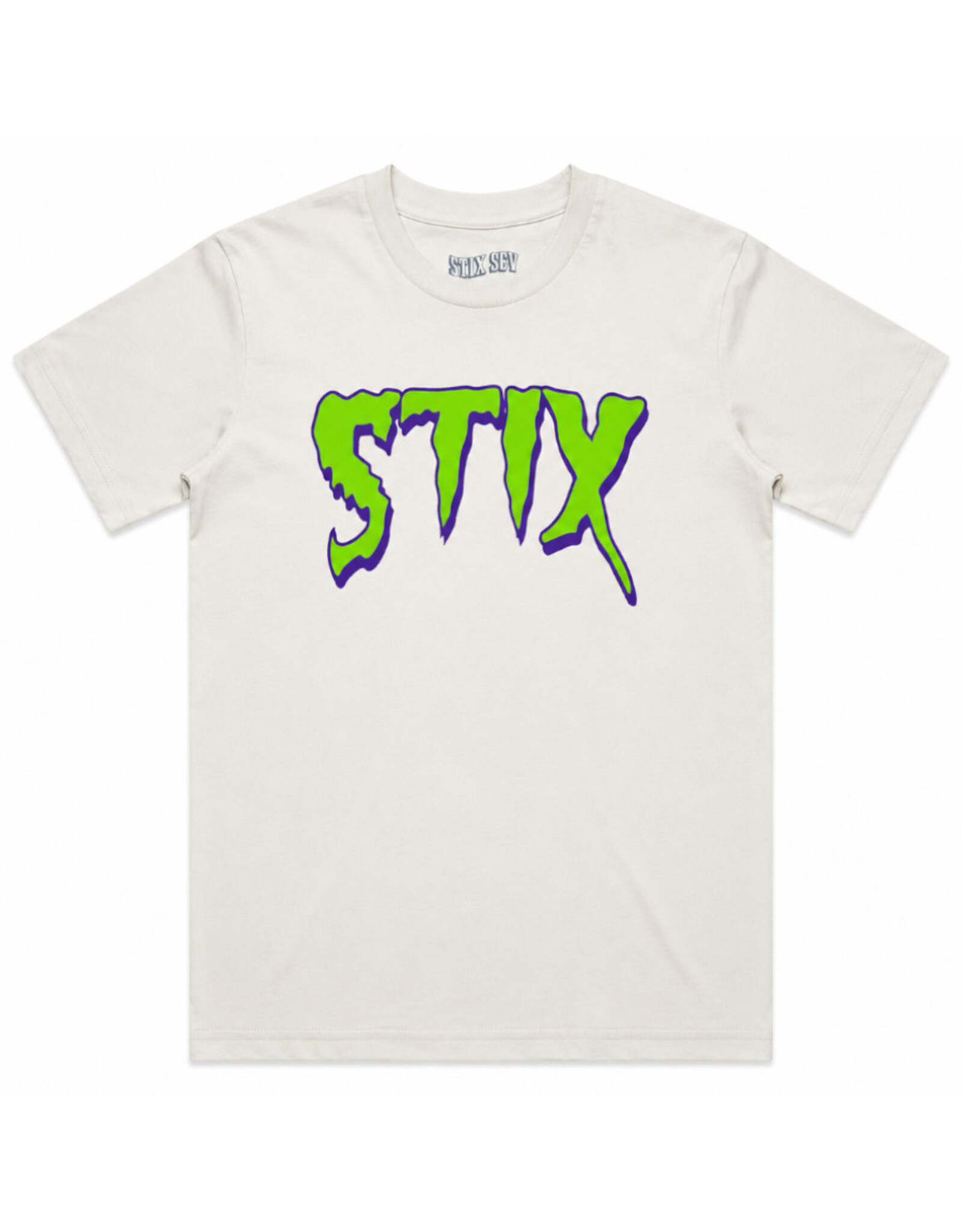Stix SGV Stix SGV Tee Kids Bad People S/S (Bone/Green/Purple)