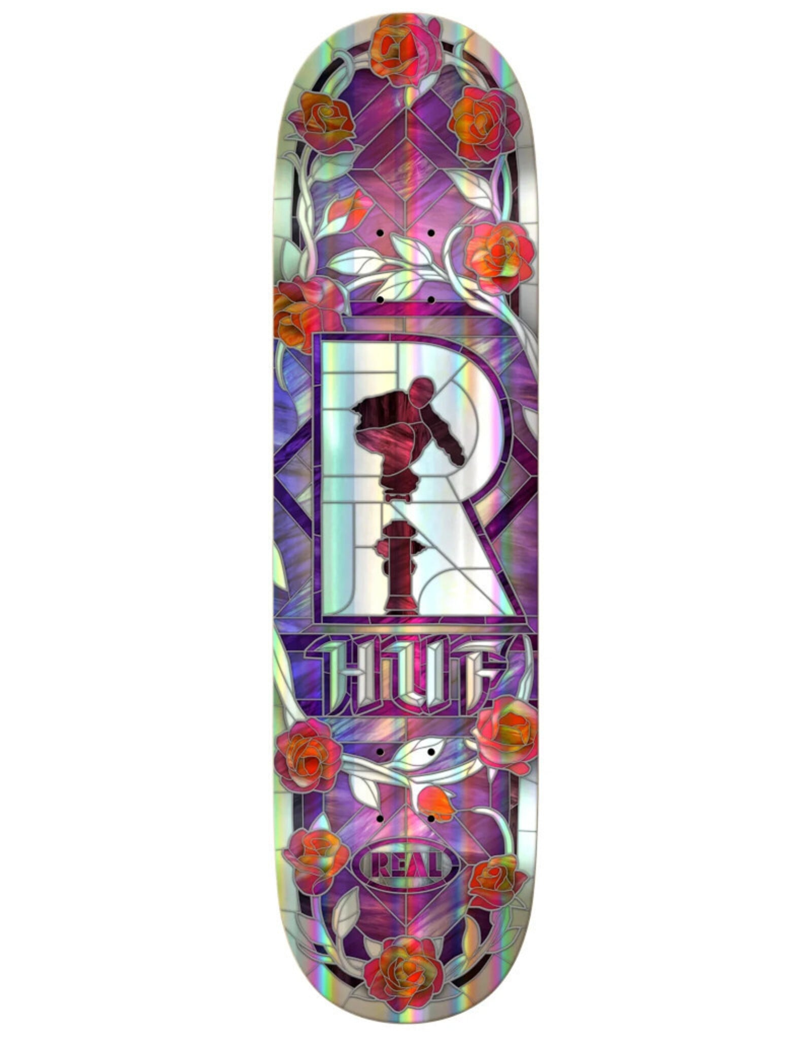 Real Real Deck Keith Hufnagel Holo Rainbow Cathedral (8.25)
