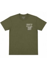 Stix SGV Stix SGV Tee Adult Outline S/S (Army/V. White)