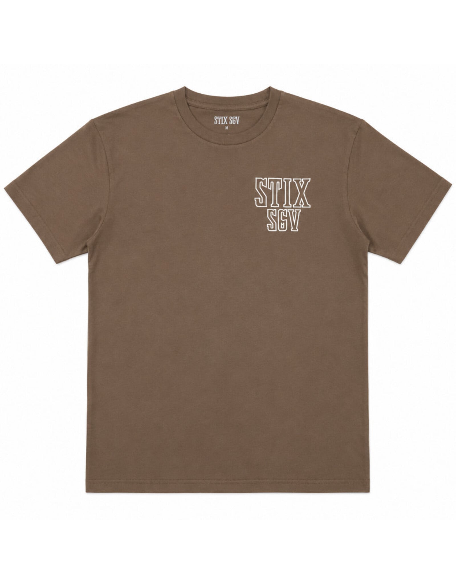 Stix SGV Stix SGV Tee Kids Outline S/S (Walnut/V. White)
