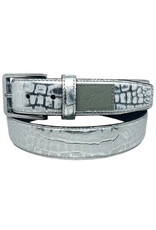 Loosey Loosey Belt Premium (Silver Surfer Croc)