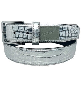 Loosey Loosey Belt Premium (Silver Surfer Croc)
