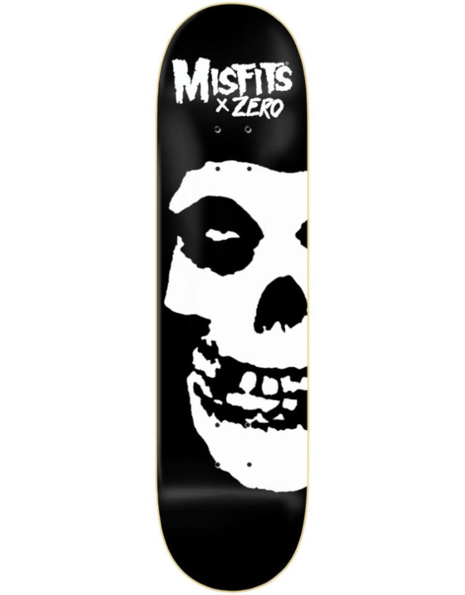 Zero Skateboards Zero Deck Team X Misfits Big Fiend Black/White (8.5)