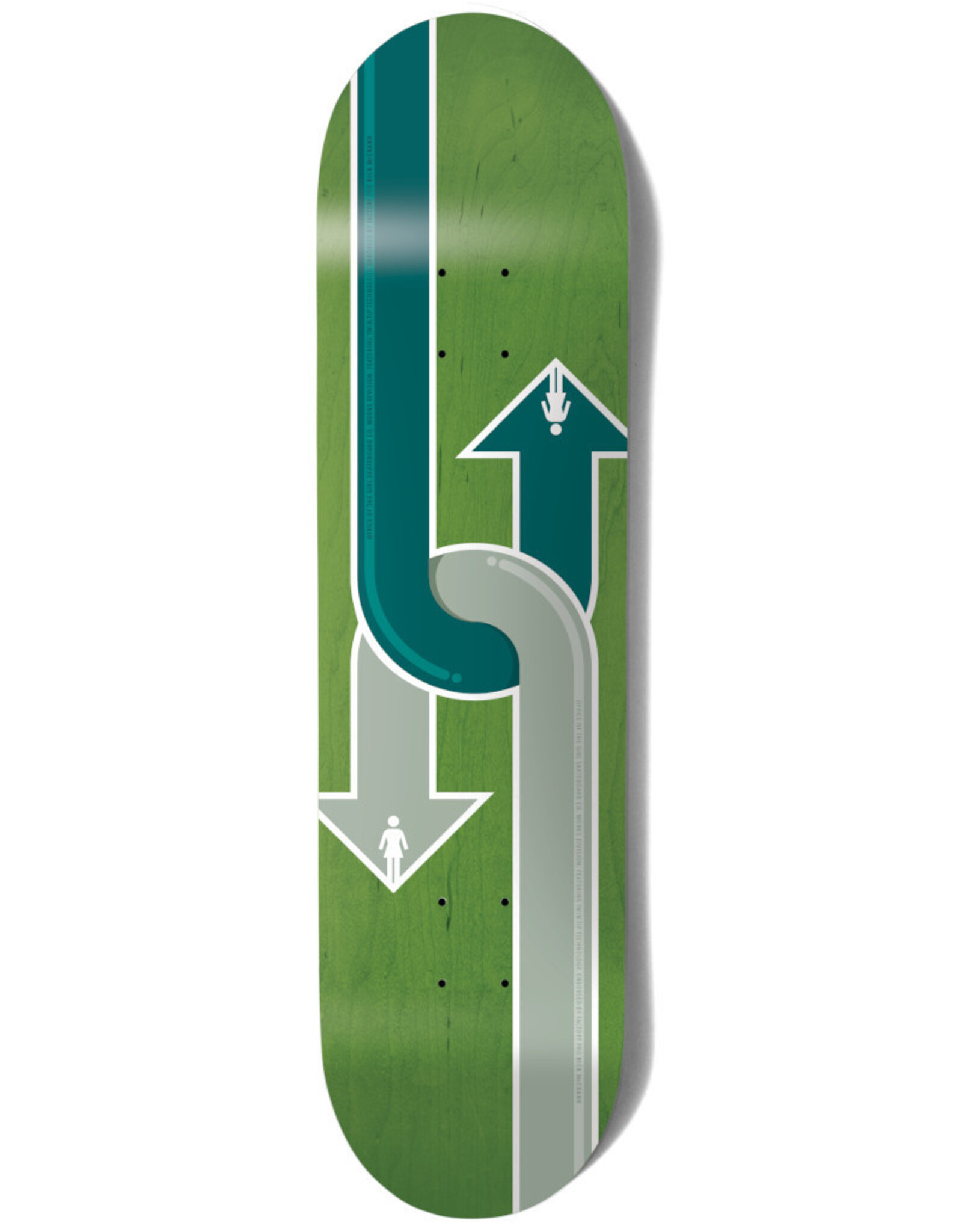 Girl Girl Deck Griffin Gass Dual Directional (8.25)