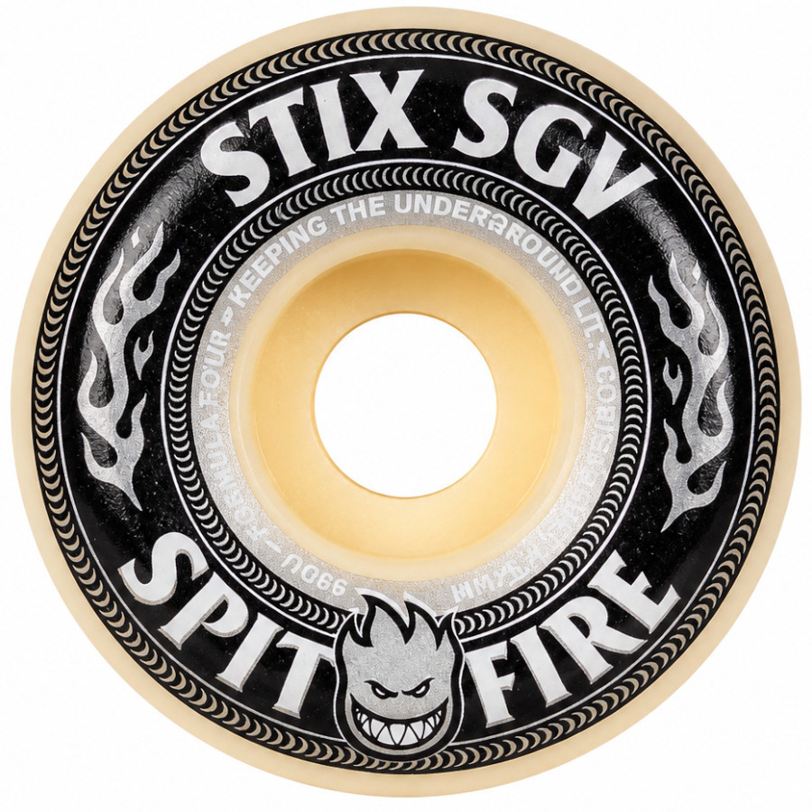 Spitfireフォーマル4GRIMPLE STIX 56mm99a定価9130 Spitfire Wheels X STIX SGV Formula Four Conical Full Natural (54mm